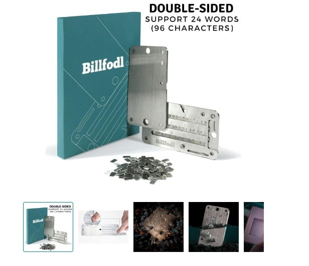 Billfodl Steel Wallet